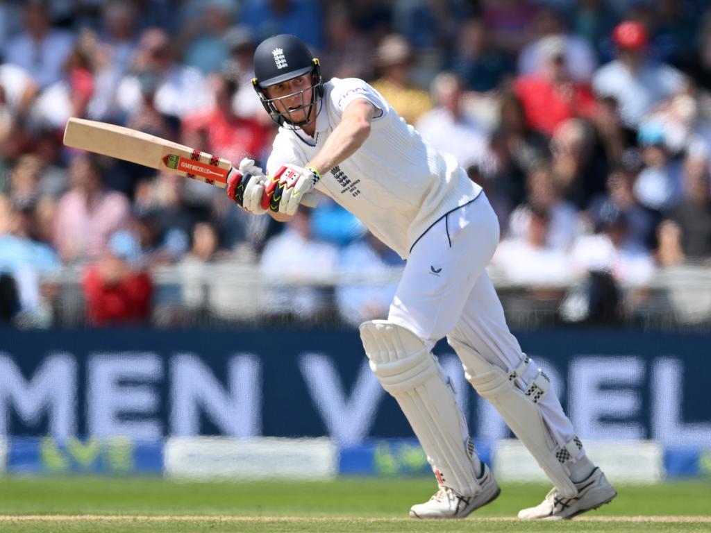 Zak Crawley has passed 50. Picture: Gareth Copley/Getty Images.