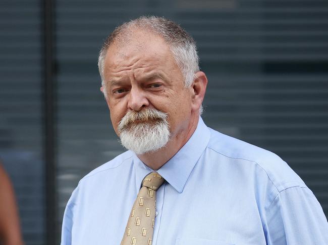 Michael Bosscher leaving the Supreme Court of Qld. Picture: Liam Kidston