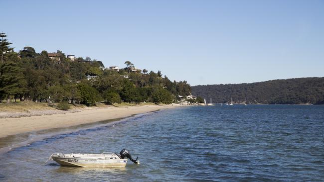 Station Beach is on the Pittwater side of Palm Beach. Picture: Dylan Robinson