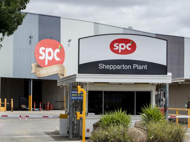 Generic photographs for file of the SPC factory at Shepparton. Shepparton Preserving Company. Picture: Zoe Phillips