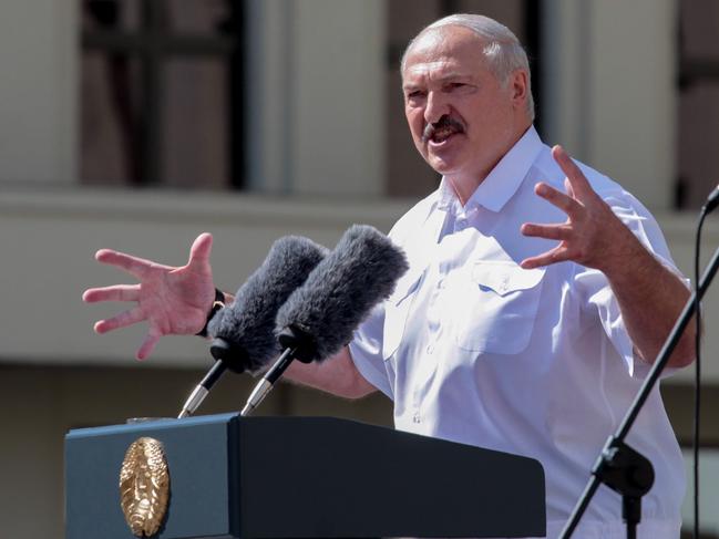 Belarus’ president Alexander Lukashenko. Picture: AFP