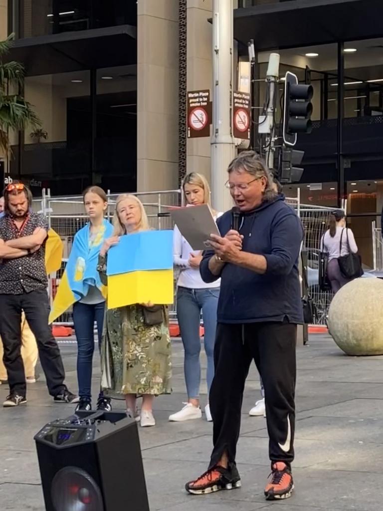 Sydney’s colourful ‘Lambo barrister’ said he believes the Russia-Ukraine war would not have happened if Donald Trump was still President. Picture: Madeleine Achenza