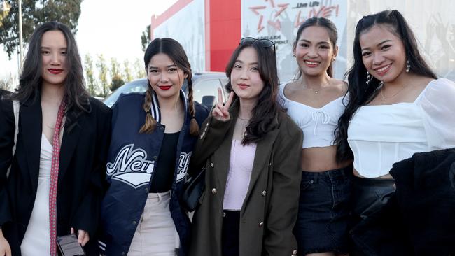 Sam Smith fans at the GLORIA the tour show at the Adelaide Entertainment Centre. Picture: Kelly Barnes