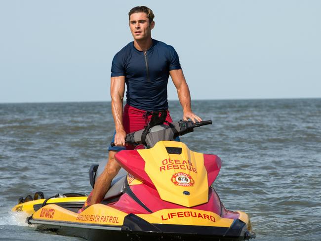 Zac Efron looks great as Matt Brody and has one great funny scene. Picture: Frank Masi