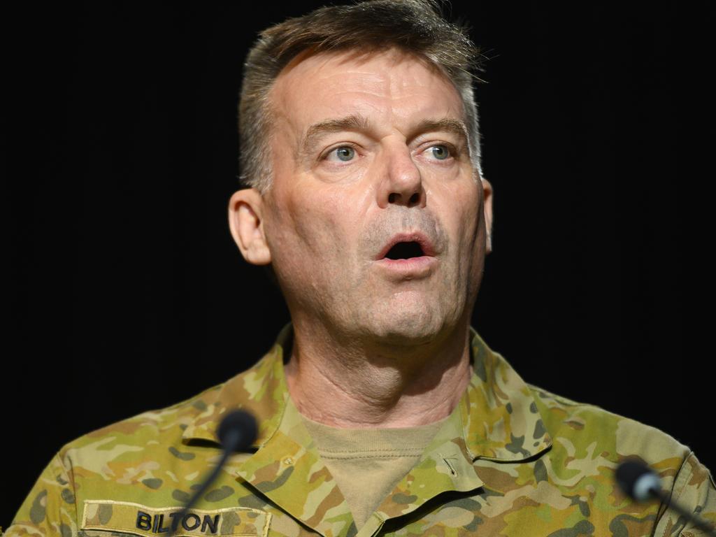 Chief of Joint Operations, Lieutenant General Greg Bilton. Picture: Getty Images