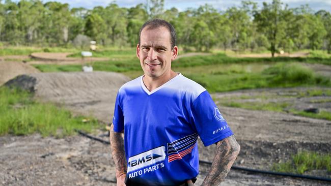 Moreton Districts Motocross club president Jai Schluter. Picture: Cordell Richardson