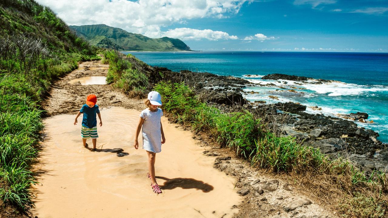 Ka'ena State Park in Oahu, Hawaii. Picture: Getty Images