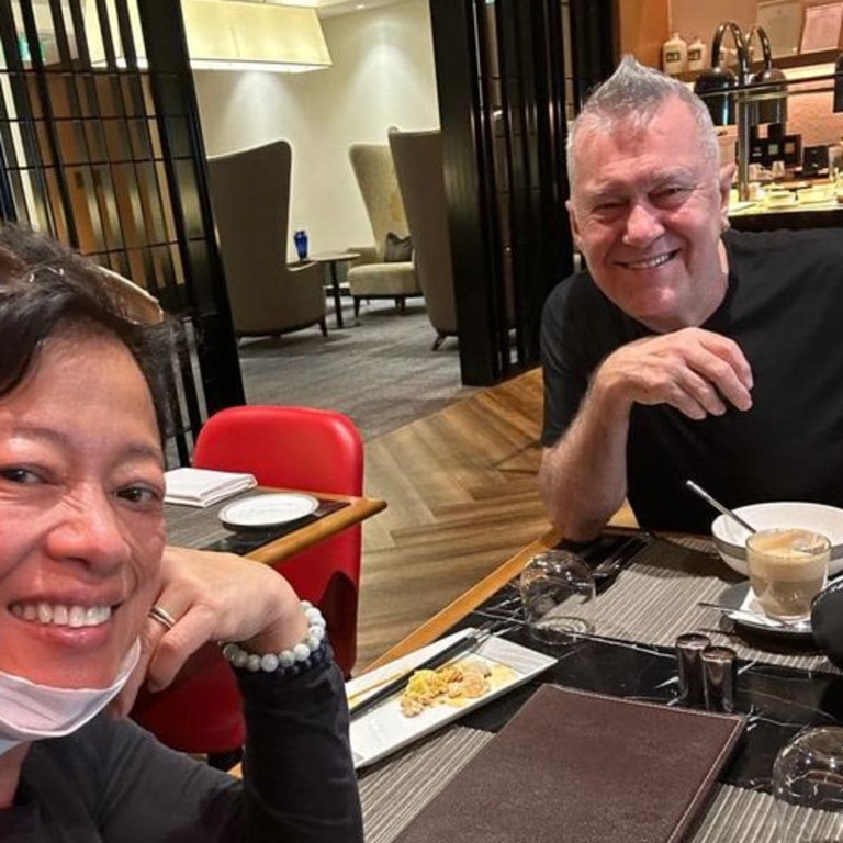 Jimmy and wife Jane, ready for a break in Thailand.