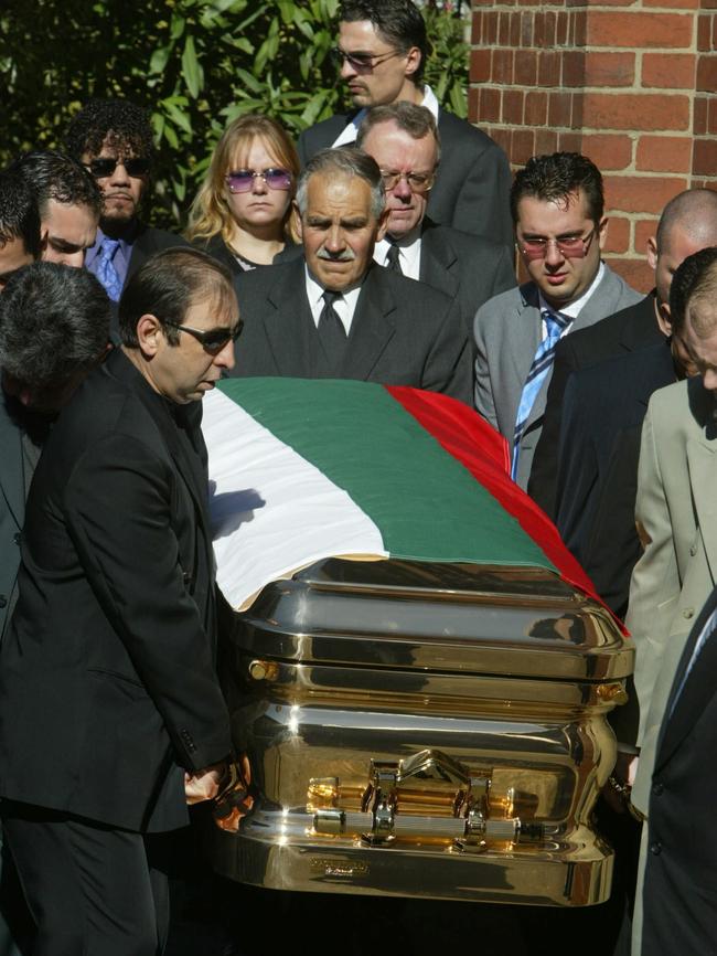 Radev was laid to rest in a golden casket.