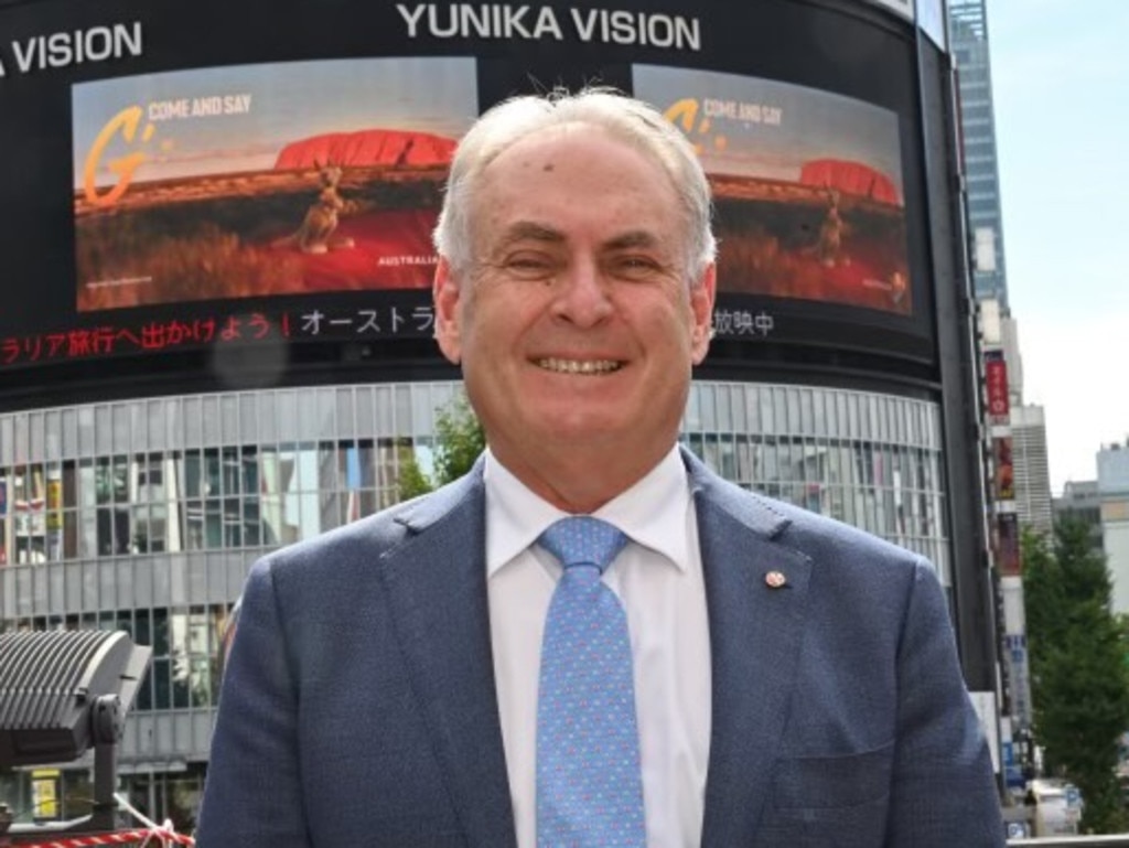 Trade and Tourism Minister Don Farrell is in Japan to promote bilateral tourism. Picture: Supplied via NCA NewsWire