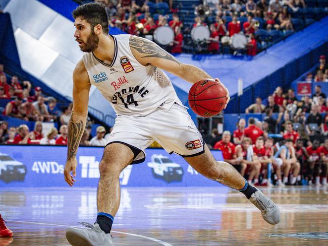 Tohi Smith-Milner in action for Melbourne United. Picture: AAP