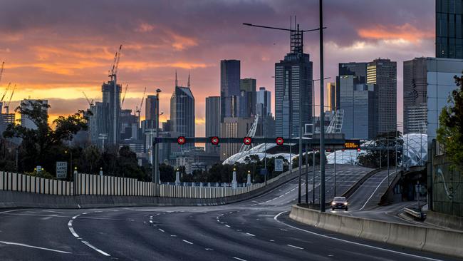 Melbourne has faced some of the toughest restrictions anywhere in the world since its second wave of COVID-19. Picture: NCA NewsWire / David Geraghty