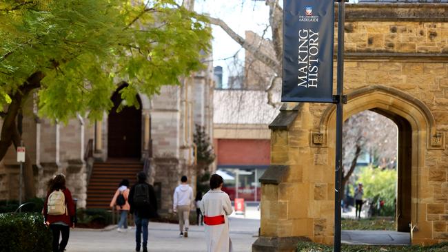 ADELAIDE, AUSTRALIA - NewsWire Photos August 14: Adelaide University, North Terrace, Adelaide  Picture: NCA NewsWire / Kelly Barnes