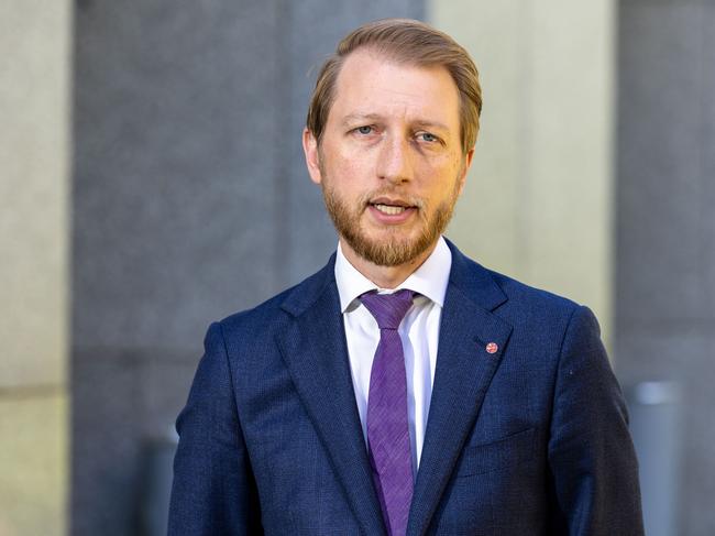 Opposition cyber security spokesman James Paterson. Picture: NCA NewsWire