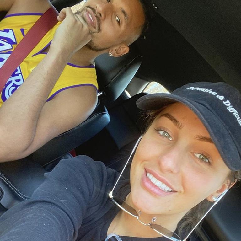 Nick Kyrgios and girlfriend Chiara Passari Picture: Supplied