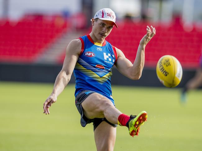 Gold Coast Suns training at Metricon Stadium. Ben Ainsworth. Picture: Jerad Williams