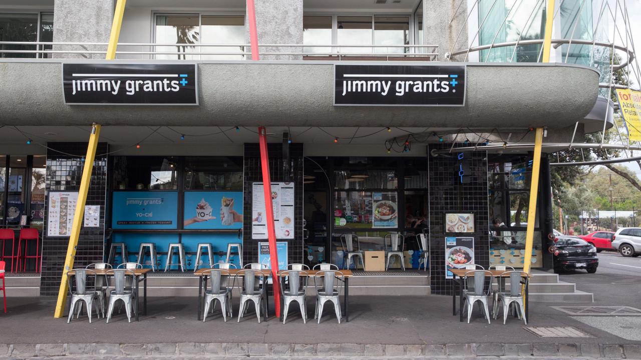 Jimmy Grants wasn’t the thriving lunchtime hot spot it once was. Picture: Matrix