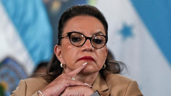 Xiomara Castro says she instructed Foreign Minister Eduardo Reina ‘to undertake the opening of official relations with the People's Republic of China’. Picture: AFP