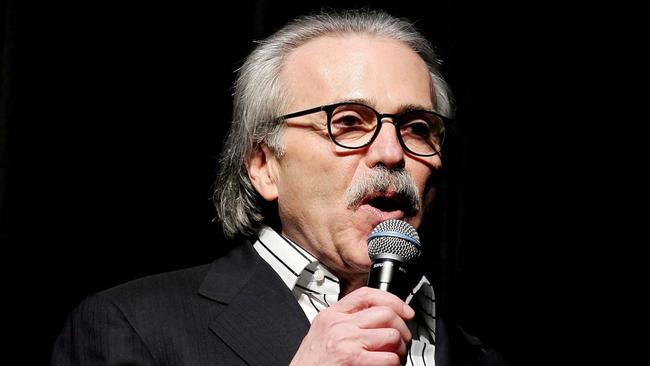 David Pecker, chairman and chief executive of American Media, publisher of the National Enquirer. Picture: Reuters.