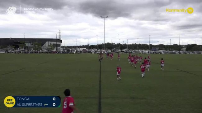 Replay: Qld Tonga v Au Superstars (U10) - Pacific Youth Rugby Festival Day 1