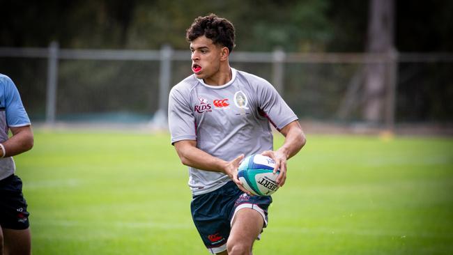 NSW Waratahs White v Queensland Reds Grey. Picture Tom Primmer/QRU.