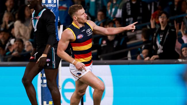 Laird wants to kick more goals next season. Picture: James Elsby/AFL Photos