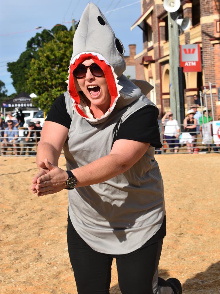 Watch out, sharks about at Beef Week 2019.