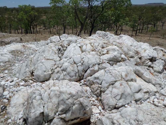 Quartz mined in far north Queensland will be processed by the High Purity Quartz facility planned for the LEIP. Picture: HPQ.