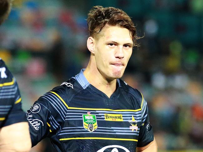 NRL North Queensland Cowboys v West Tigers. Cowboys Kalyn Ponga