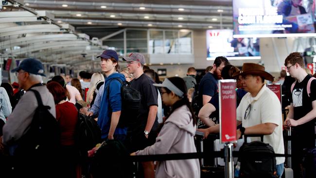 Australia’s net migration intake will dramatically reduce over the coming years, with skilled migrants sought out. Picture: NCA NewsWire / Nikki Short