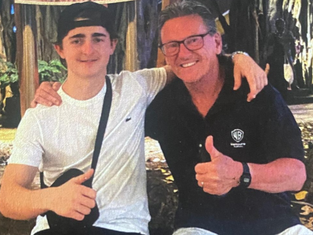 Wayne Holdsworth’s son Mac was 17 years old when he died by suicide.