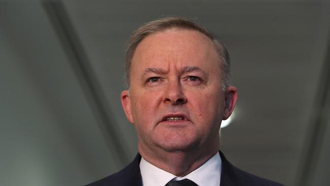 Opposition Leader Anthony Albanese has anounced his new frontbech. Picture: Kym Smith