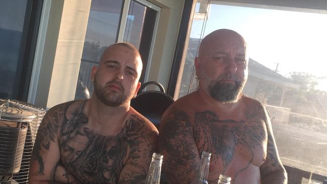 Alledged Primbee drug trafficer Daniel Bojlevski with his coaccused father Robert Bojlevski. Picture: Facebook