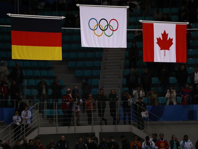 Russians Perform Banned Anthem Under Olympic Flag After Ice Hockey Gold