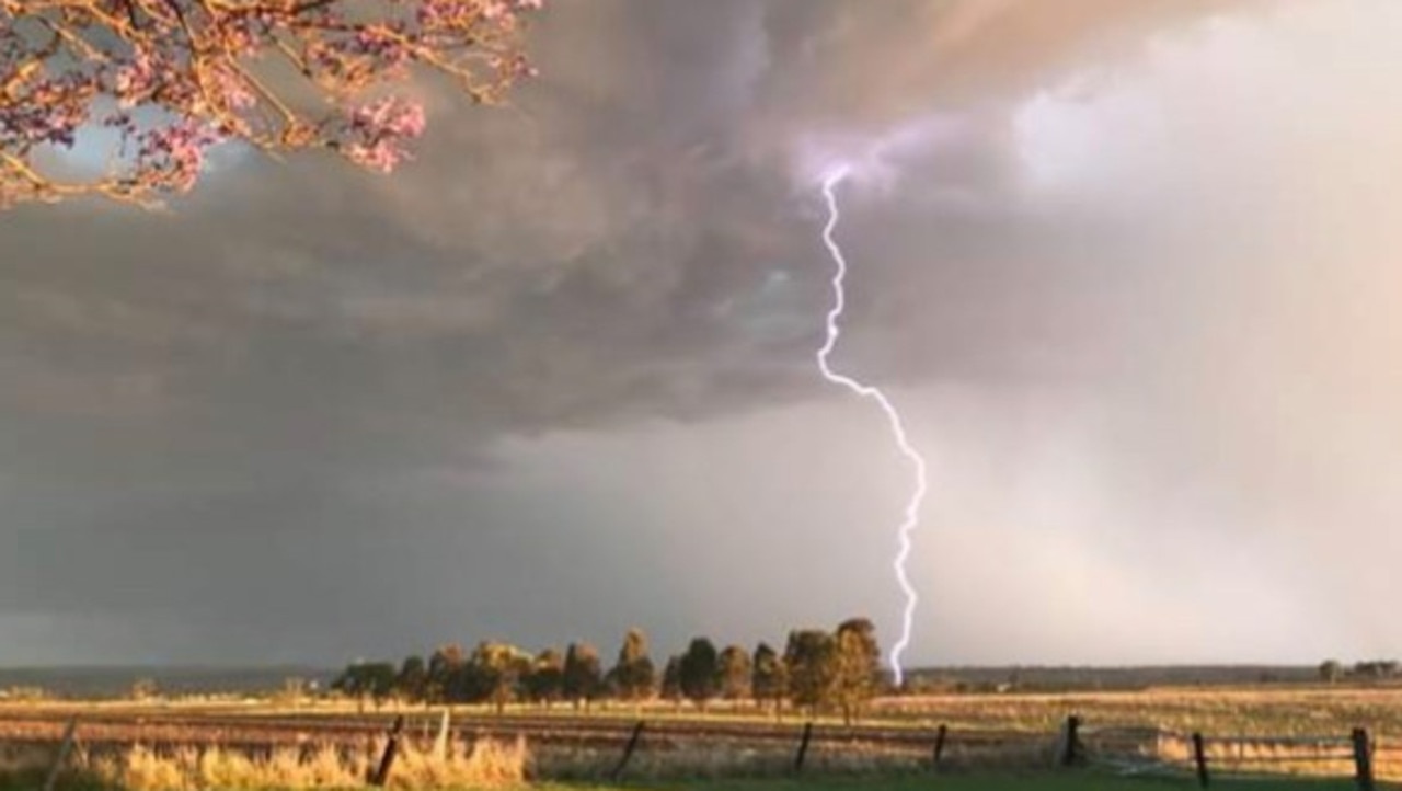 A storm rolling in at Talgai, QLD.