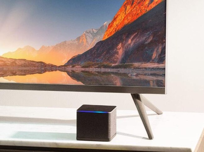 Amazon’s Fire TV Cube. Picture: Amazon Australia