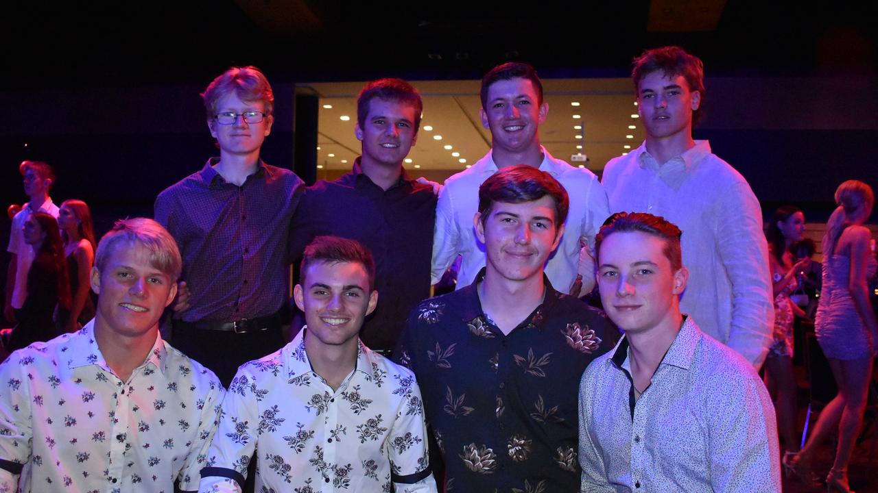 The lads from Holy Spirit College enjoy Mocktail 2021. Picture: Tara Miko