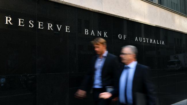 The Reserve Bank of Australia building in Sydney.