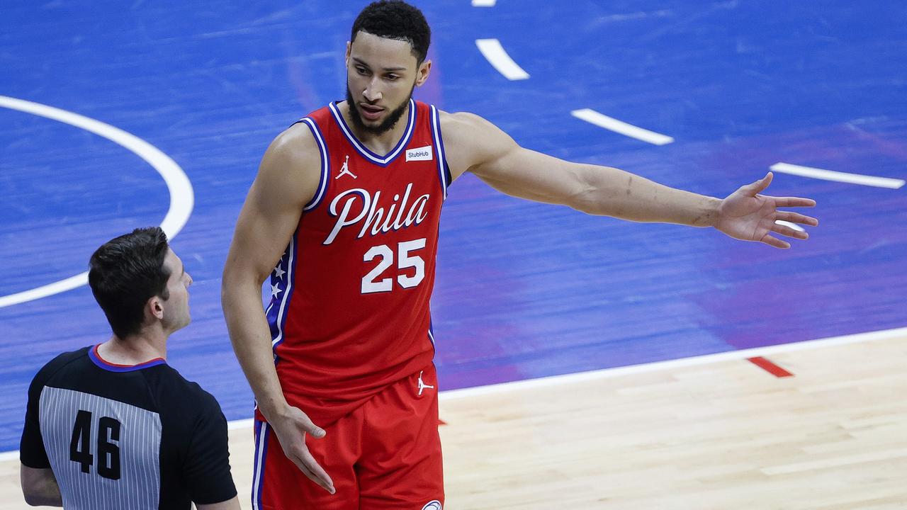 Ben Simmons’ break-up with Philadelphia is getting expensive. Tim Nwachukwu/Getty Images/AFP