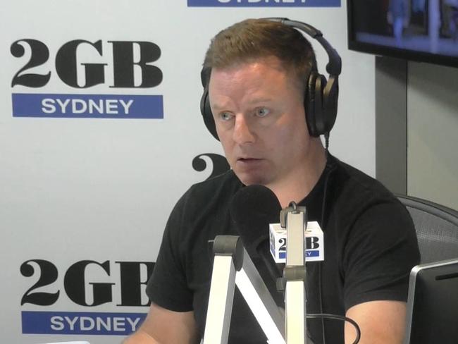 2GB host Ben Fordham. Picture: 2GB