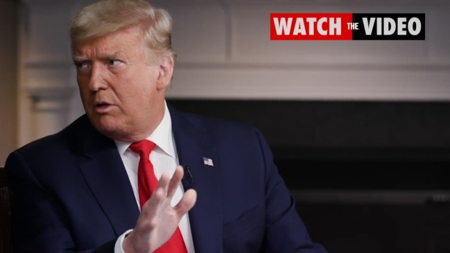 Trump posts moment he storms out of 60 Minutes interview: 'We have enough'