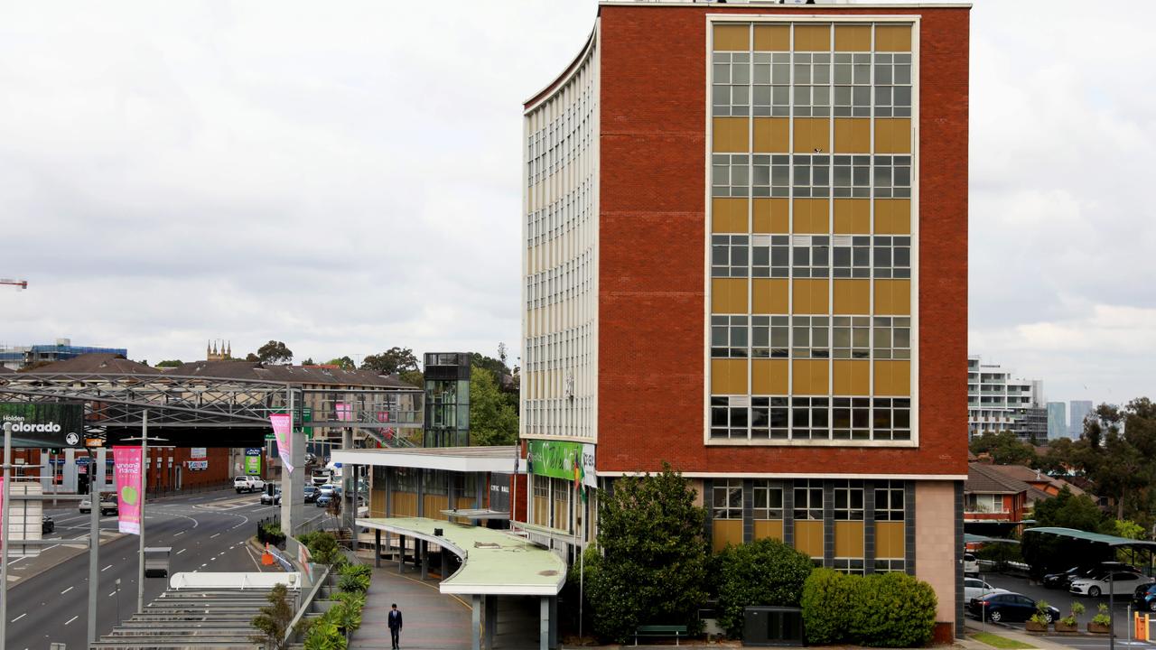 The Ryde Civic Centre, where a Sydney Church of Christ service was held that resulted in seven coronavirus infections. Picture: AAP Image/Angelo Velardo