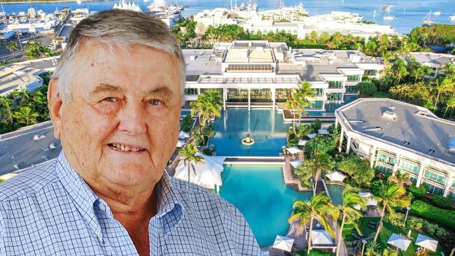 Arthur Laundy with the Sheraton Grand Mirage at the Gold Coast that sold for about $190m.