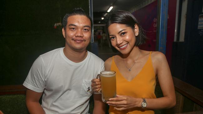 THE COURTYARD: Kom Srilatlao and Skye Mastus