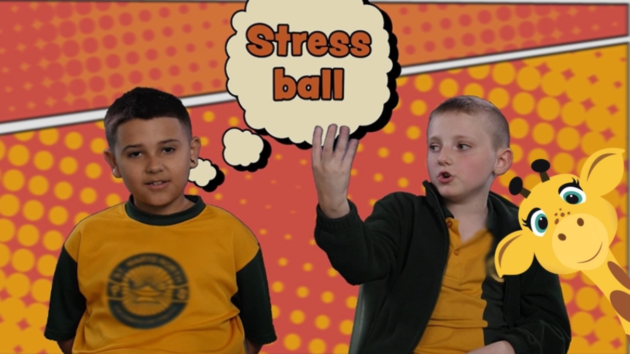 What do you do to help yourself calm down when you feel over-excited, angry or sad? Watch the video to learn what other kids do. Picture: Life Ed