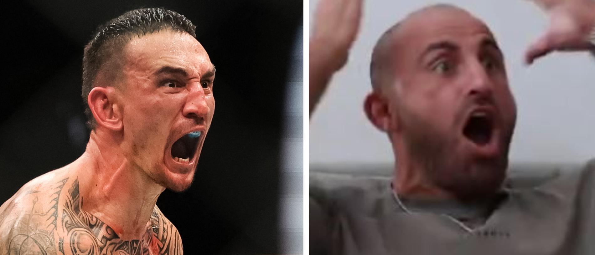 Alexander Volkanovski was one of several left stunned by Max Holloway's brutal knockout of Justin Gaethje. Picture: Supplied