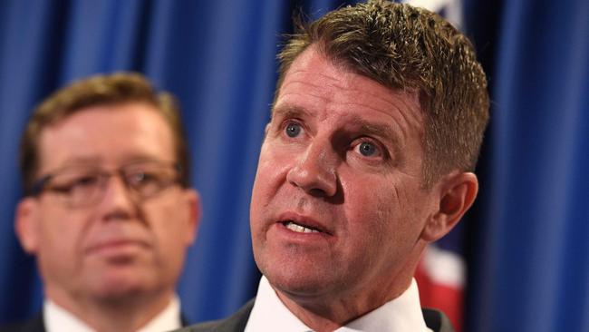 NSW Premier Mike Baird. Picture: AFP