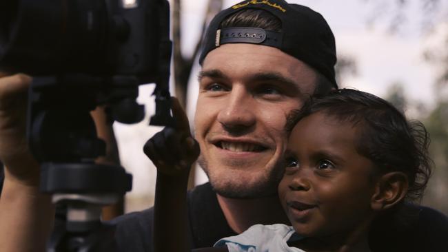 Angus Crichton has his own off-field project helping indigenous communities.