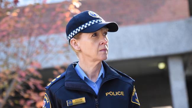 Tasmania Police Inspector Ruth Orr. Picture: Alex Treacy