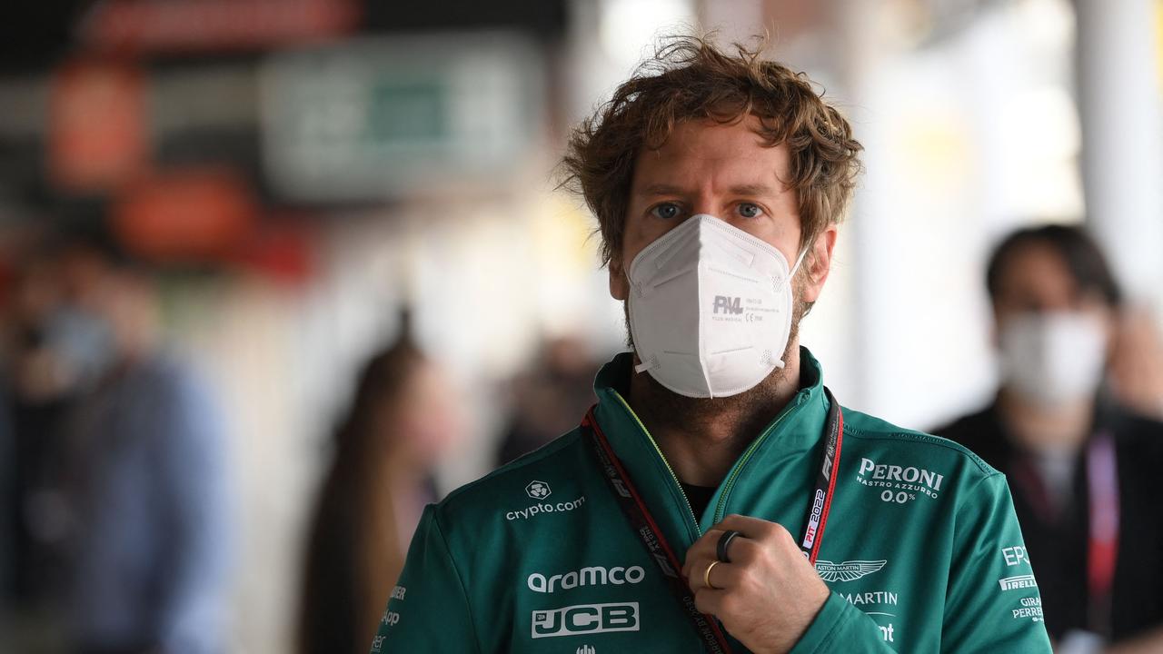 Sebastian Vettel will boycott the Russian Grand Prix. Photo by LLUIS GENE / AFP